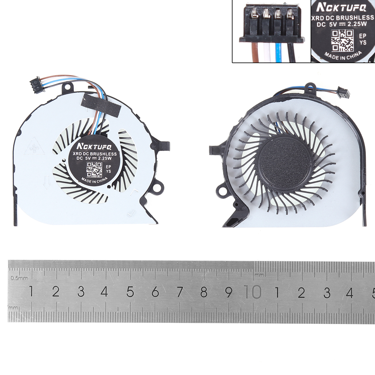 Picture of New Replacement CPU Cooling Fan For DELL Latitude  e7270 (High copy) N/A Layout